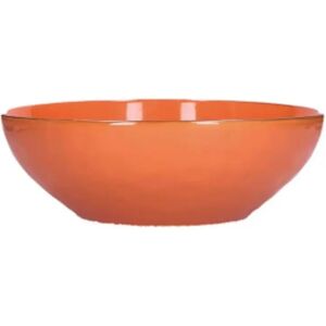 Rose & Tulipani Concerto Arancione Orange Salad Bowl - 26cm