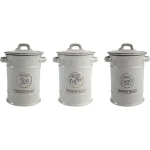 T&G Pride of Place 3 Piece Canister Set - Grey