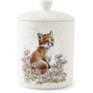 Royal Worcester Wrendale Bone China Medium Lidded Storage Jar - Make My Daisy