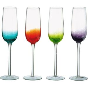 Anton Studio Designs Anton Studios Designs Fizz 4 Piece Flute Glass Set