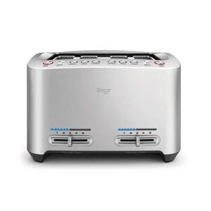 Sage Appliances BTA845UK Smart Toast 4 Slice Toaster - Stainless Steel