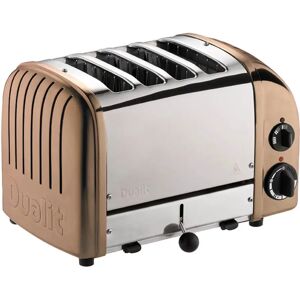 Dualit Classic Vario AWS 47450 4 Slot Toaster - Copper & Chrome