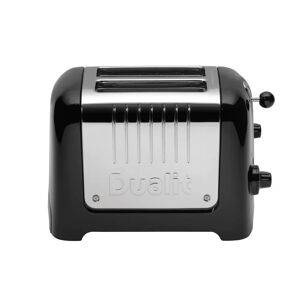 Dualit Lite 26205 2 Slice Toaster - Black & Chrome