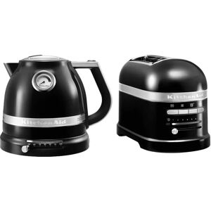 KitchenAid Artisan Kettle & 2 Slice Toaster Set - Onyx Black