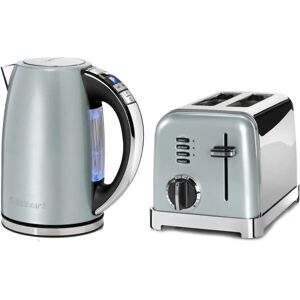 Cuisinart Style Collection Multi-Temp Jug Kettle & 2 Slice Toaster Set - Pistachio