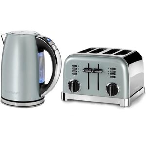 Cuisinart Style Collection Multi-Temp Jug Kettle & 4 Slice Toaster Set - Pistachio