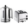 Dualit Classic 1.7 Litre Jug Kettle & 2 Slice Toaster Set - Polished Steel