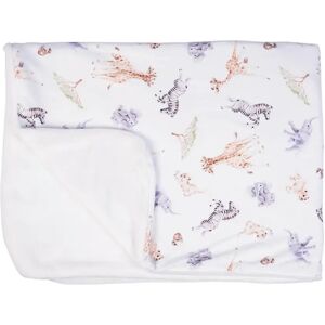 Wrendale Designs by Hannah Dale Little Wren Baby Blanket - Little Savannah - African Animals