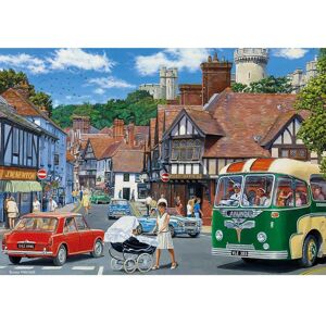 Gibsons 4x 500 Piece Jigsaw Puzzles - A Day Trip To Arundel