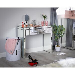 Lifestyle Furniture Luxury Silver Mirrored Console Table - Monroe - Lifestyle Furniture