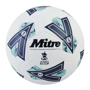 Mitre Women's FA Cup Train Football - WHITE/BLUE/BLUE