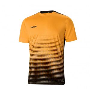 Mitre Ascent Short Sleeve Jersey - AMBER/BLACK