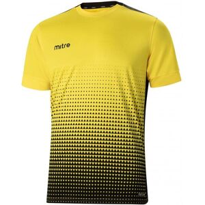 Mitre Ascent Short Sleeve Jersey - YELLOW/BLACK