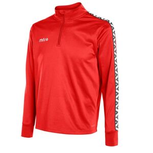 Mitre Delta 1/4 Zip Top - Scarlet