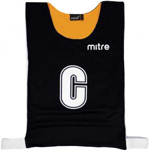 Mitre Netball Pro Reversible Bib Set - Amber/Black