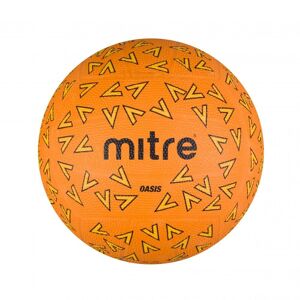 Mitre Oasis Netball - Orange/Yellow/Black