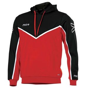 Mitre Primero Poly Hoody - Scarlet/Black/White