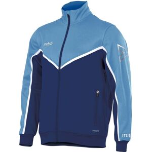 Mitre Primero Poly Track Jacket - Sky/Navy/White