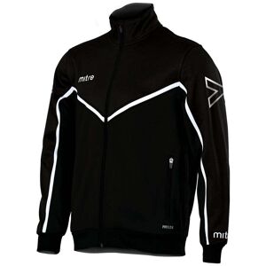 Mitre Primero Poly Track Jacket - Black/White