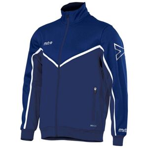 Mitre Primero Poly Track Jacket - Navy/White