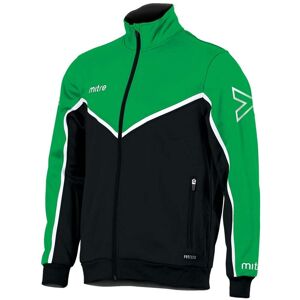 Mitre Primero Poly Track Jacket - Emerald/Black/White