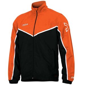 Mitre Primero Woven Track Top - Tangerine/Black/White