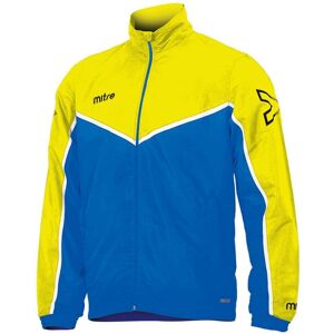 Mitre Primero Woven Track Top - Yellow/Royal/White