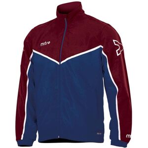 Mitre Primero Woven Track Top - Maroon/Navy/White