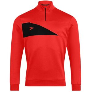 Mitre Delta Plus 1/4 Zip Top - Red/Black