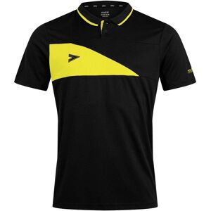 Mitre Delta Plus Polo Shirt - Black/Yellow