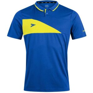 Mitre Delta Plus Polo Shirt - Blue/Yellow