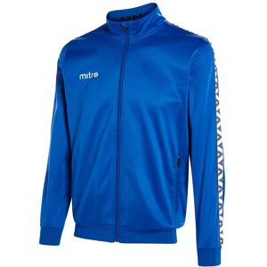 Mitre Delta Poly Track Jacket - Royal Blue/White