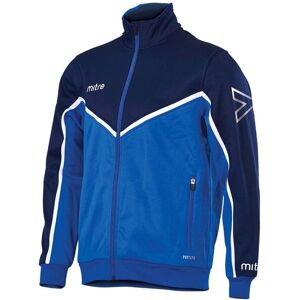 Mitre Primero Poly Track Jacket - Royal Blue/Navy/White