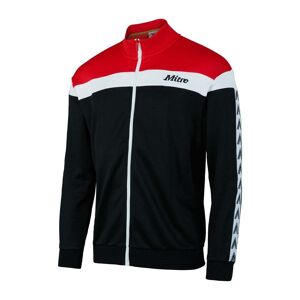 Mitre Retro Track Jacket - Red/Black