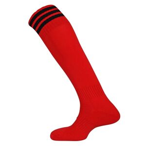 Prostar Mercury 3 Stripe Sock - Scarlet-Black