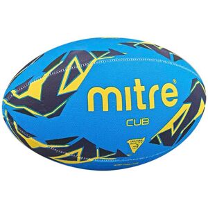 Mitre Cub Rugby Ball - Blue/Navy/Yellow