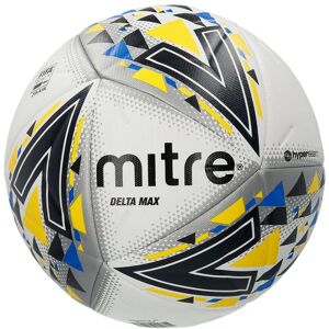 Mitre Delta Max Football - White/Yellow/Blue