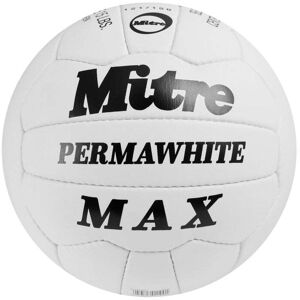 Mitre Permawhite Max Football - White/Black