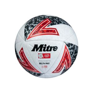 Mitre Delta Max Community Shield Football - White/Red/Red