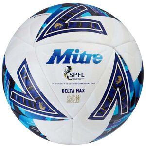 Mitre Delta Max SPFL Football - White/Purple/Blue