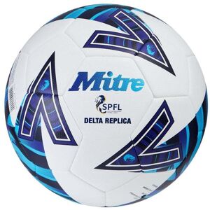 Mitre Delta Replica SPFL Football - White/Purple/Blue