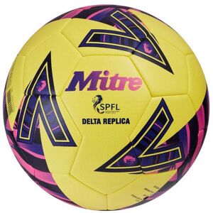 Mitre Delta Replica SPFL Football - Yellow/Blue/Purple