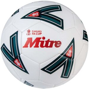 Mitre Emirates FA Cup Train Football - White/Green/Red