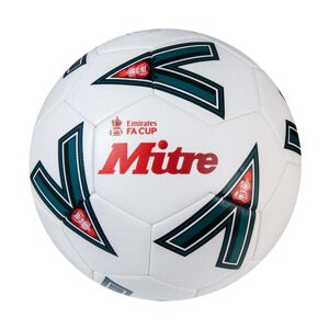 Mitre Emirates FA Cup Train Football - White/Green/Red
