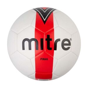 Mitre Final Football - White/Red/Black