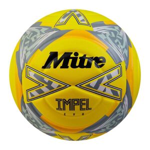 Mitre Impel Evo Football - FLUO YELLOW/BLACK/CIRCULAR GREY