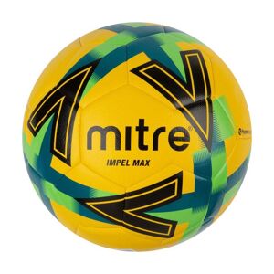 Mitre Impel Max Football - Yellow/Dark Green/Light Green/Black