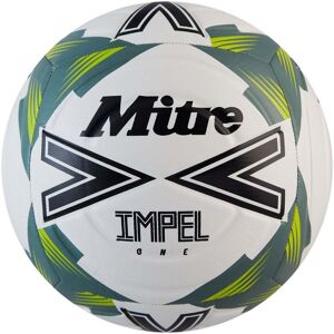 Mitre Impel One Football - WHITE/BLACK/SAGE LEAF