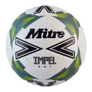 Mitre Impel One Football - WHITE/BLACK/SAGE LEAF
