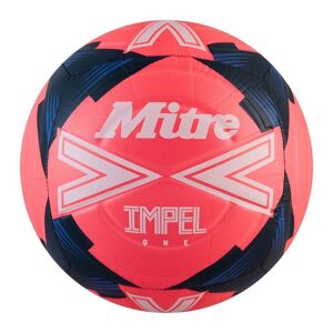 Mitre Impel One Football - FLUO PINK/WHITE/TIDAL TEAL